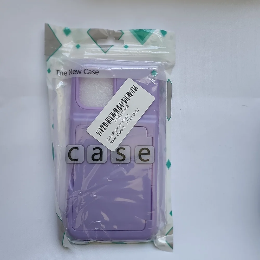 iPhone 12 Cell Phone Case, 6.1 inches, Purple